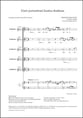 Cum pervenisset beatus Andreas SSS choral sheet music cover